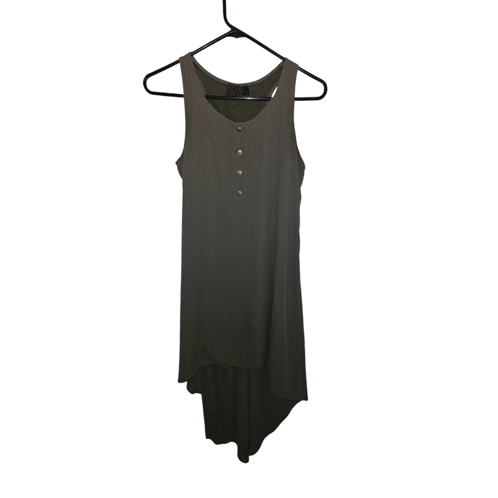 Small Grey High Low Dress